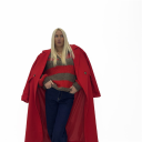 cappotto lungo con bottoni facing